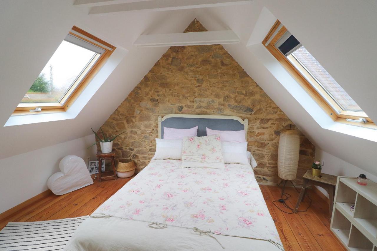 Le Petit Gite Cosy De Kerigou Avec Vue Mer Et Plage Сен-Поль-де-Леон Экстерьер фото