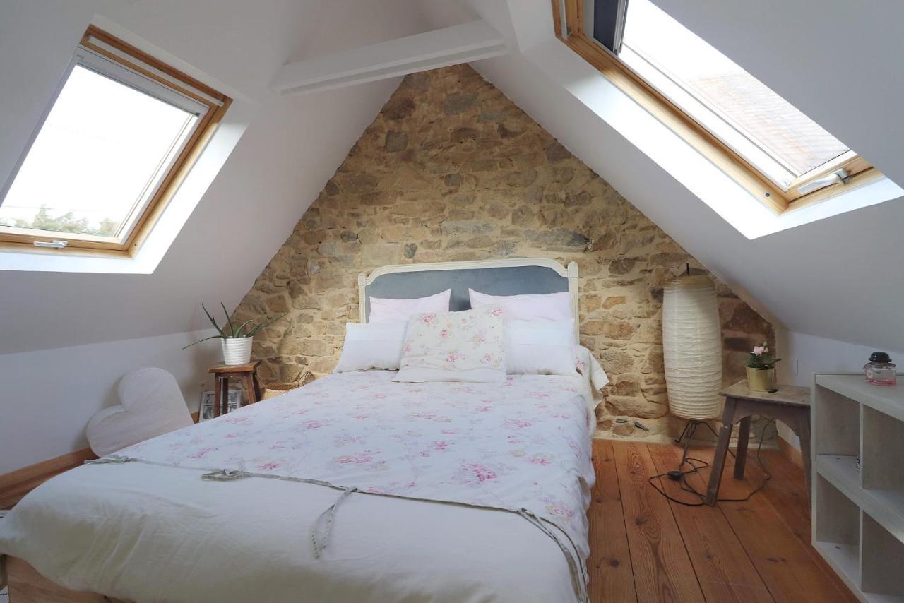 Le Petit Gite Cosy De Kerigou Avec Vue Mer Et Plage Сен-Поль-де-Леон Экстерьер фото