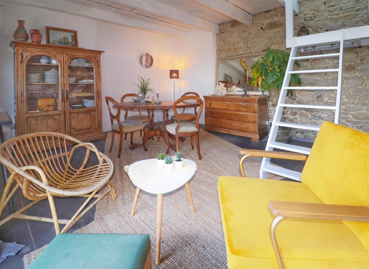 Le Petit Gite Cosy De Kerigou Avec Vue Mer Et Plage Сен-Поль-де-Леон Экстерьер фото
