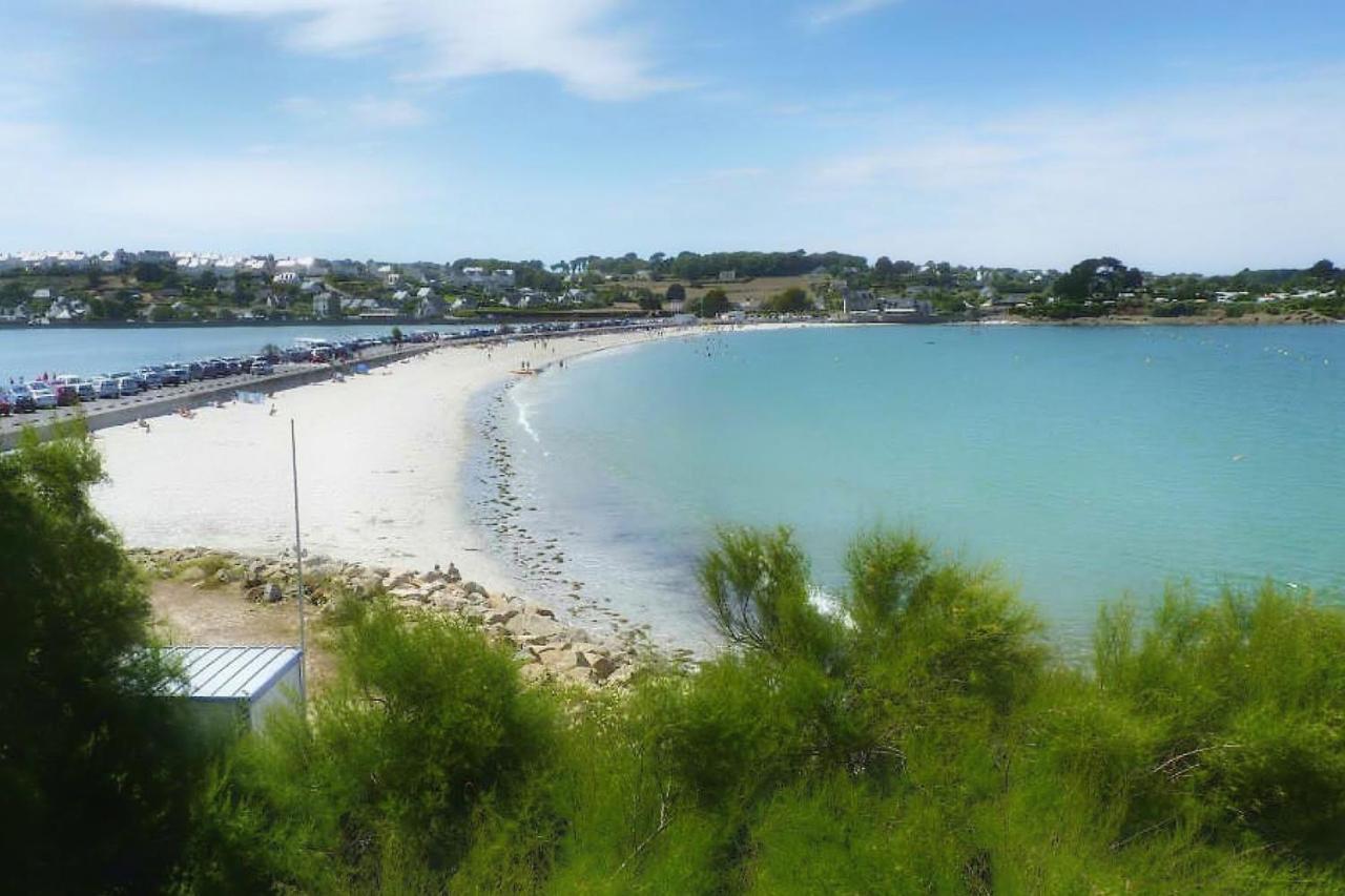 Le Petit Gite Cosy De Kerigou Avec Vue Mer Et Plage Сен-Поль-де-Леон Экстерьер фото